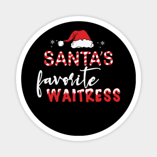 Santa's Favorite waitress Magnet